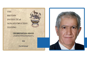 Sharif University Professor Receives CM Innovation Award at International Conference